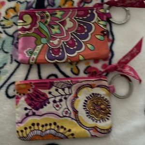 Vera Bradley 2pack wallet